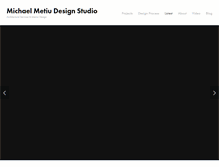 Tablet Screenshot of michaelmetiu.com
